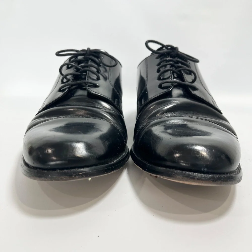 BOSTONIAN CLASSICS  FIRST FLEX SOLE BLACK LEATHER OXFORDS SZ 9
